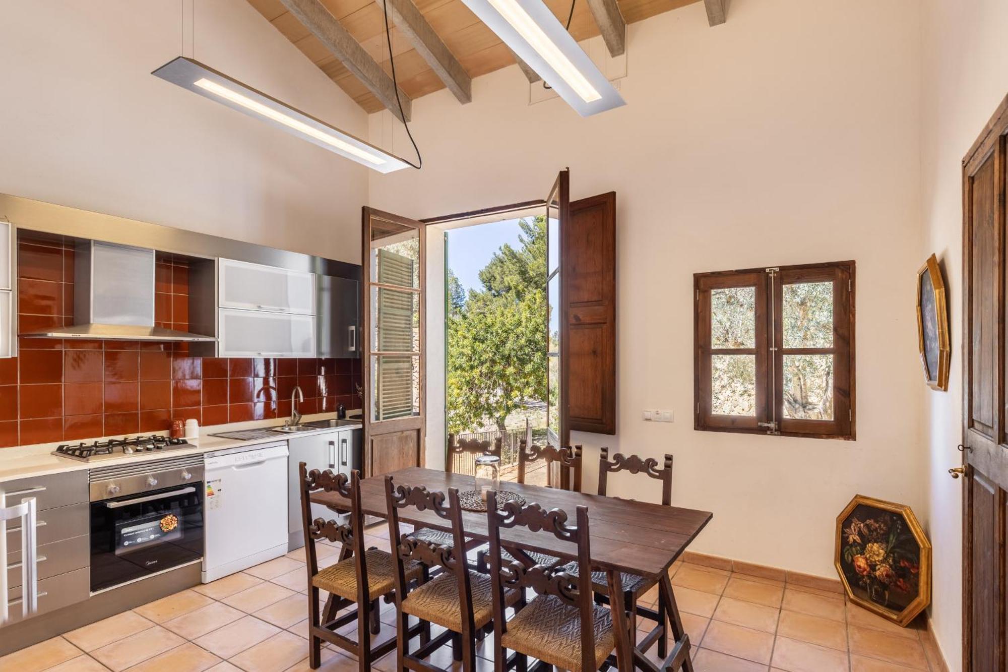 Villa Son Llarg, Estallencs 埃斯特伦克斯 外观 照片